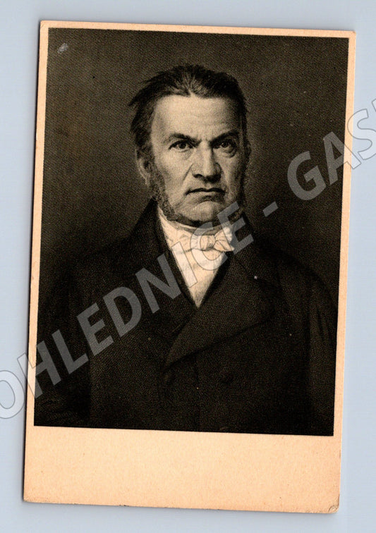 Pohlednice Pavel Josef Šafařík jazykovědec historik (M9324)