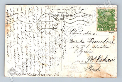 Postcard ALFRED NOBEL stamp (M9327)