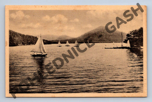 Pohlednice Staré Splavy Máchovo jezero plachetnice (M933)