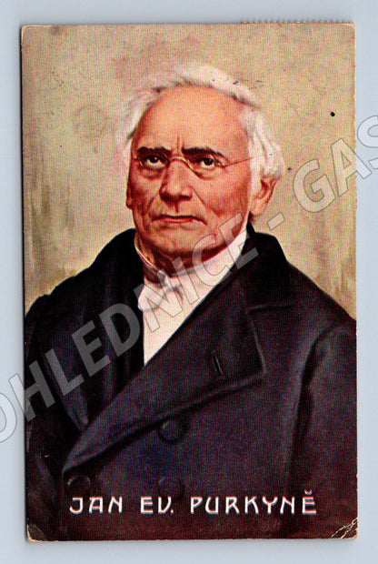Postcard Jan Evangelista Purkyně scientist 1918 (M9340)