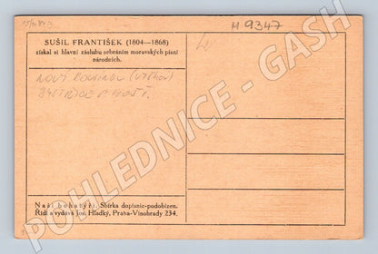 Postcard František Sušil Our Heroes (M9347)