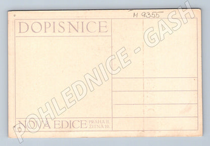 Postcard Antonín Slavíček painter portrait (M9355)