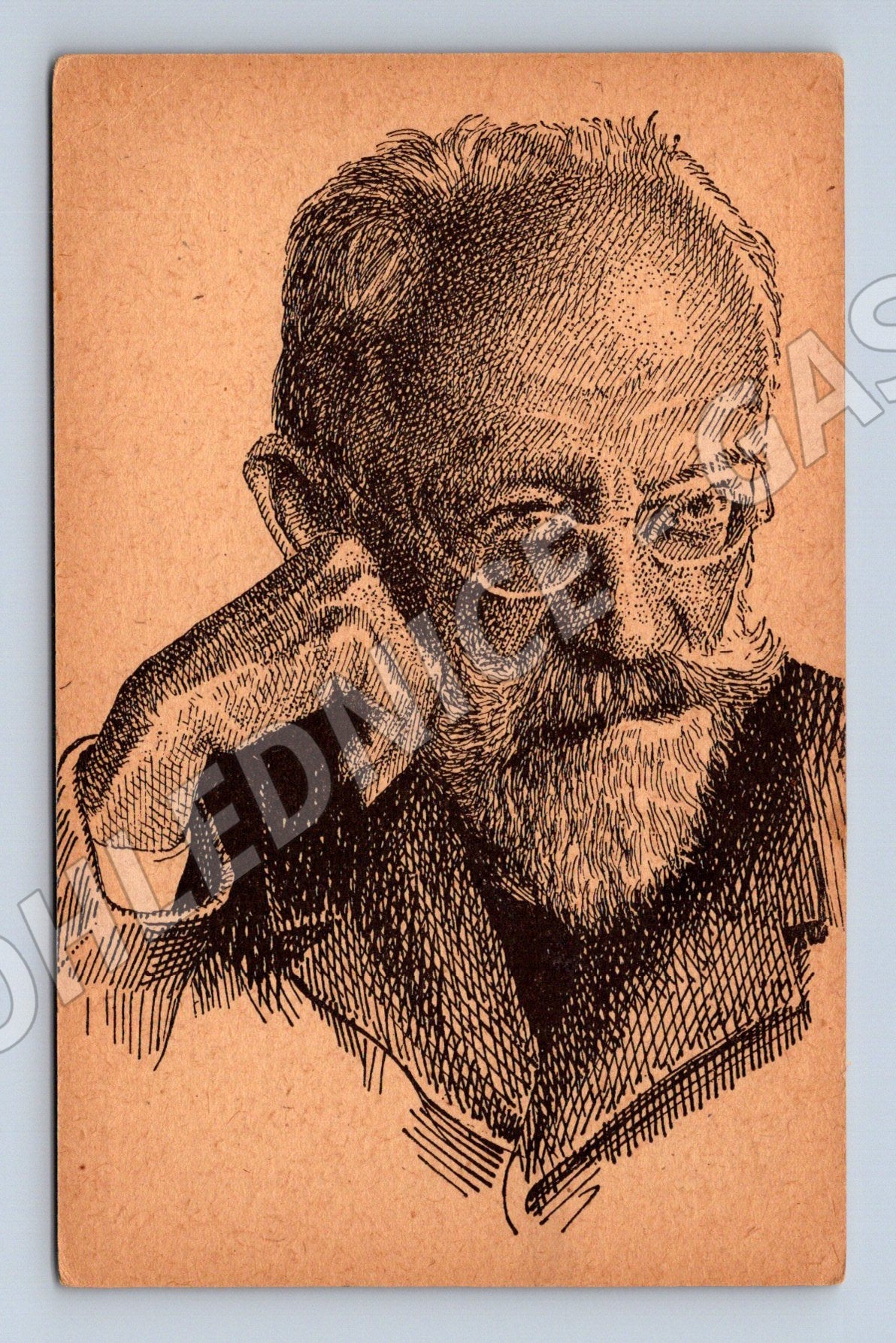 Pohlednice Karel Klostermann perokresba Kulhánek (M9370)