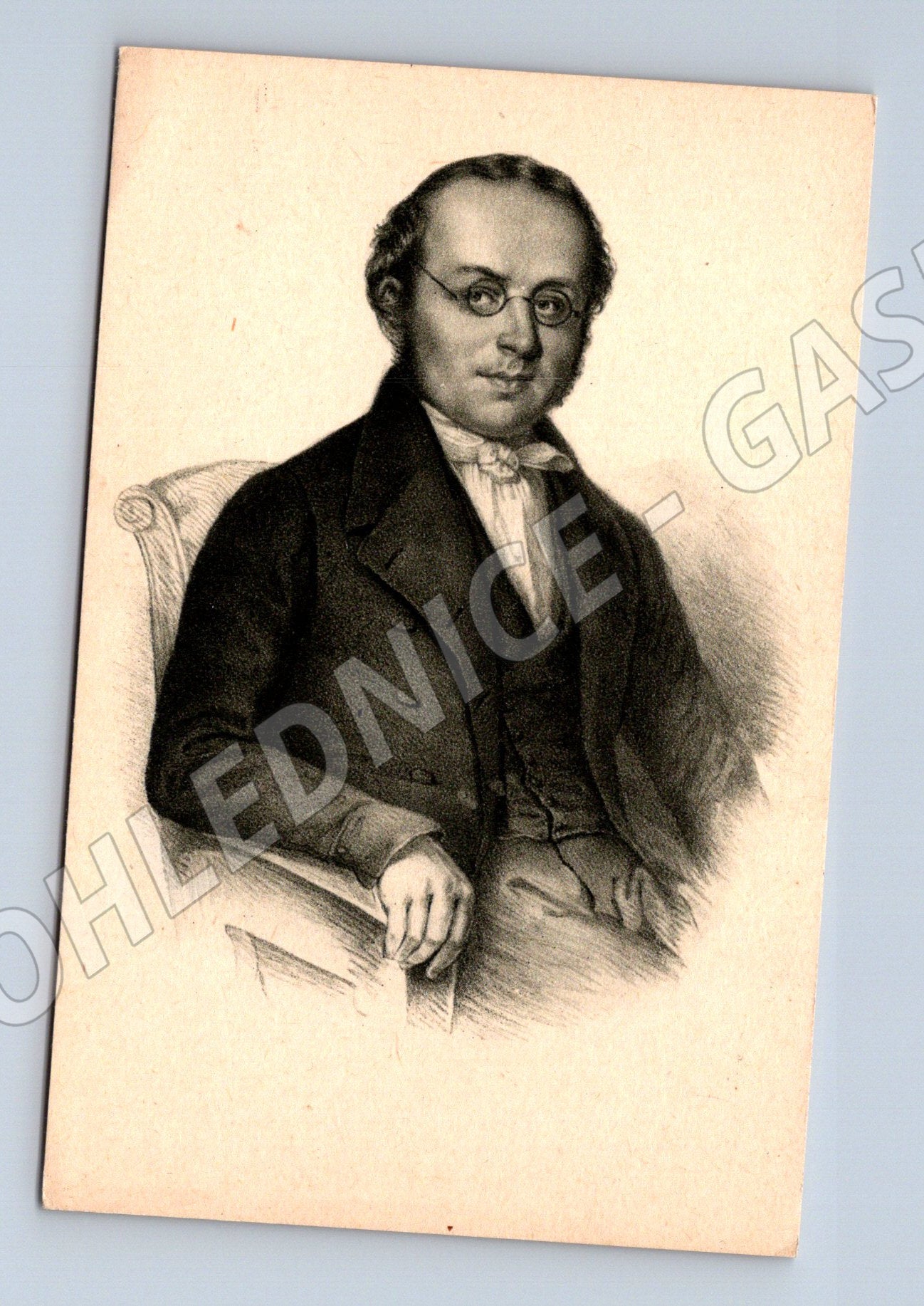 Postcard František Ladislav Čelakovský poet (M9375)