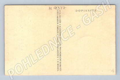 Pohlednice Jan Neruda kresba M Švabinský (M9377)