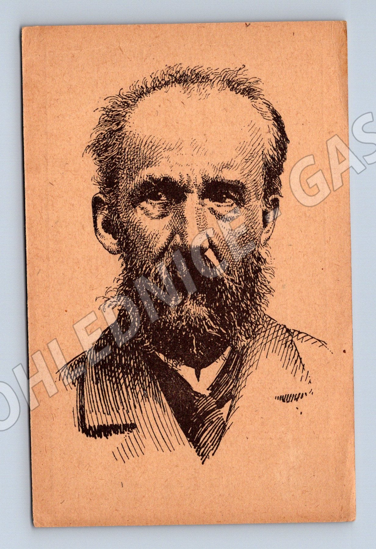 Pohlednice Josef Václav Sládek perokresba Kulhánek (M9386)