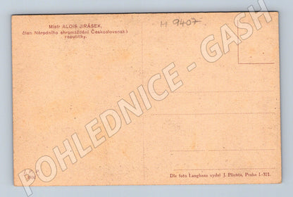 Pohlednice Alois Jirásek spisovatel Mistr portrét (M9407)