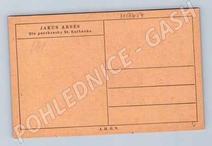 Pohlednice Jakub Arbes portrét Kulhánek (M9417)
