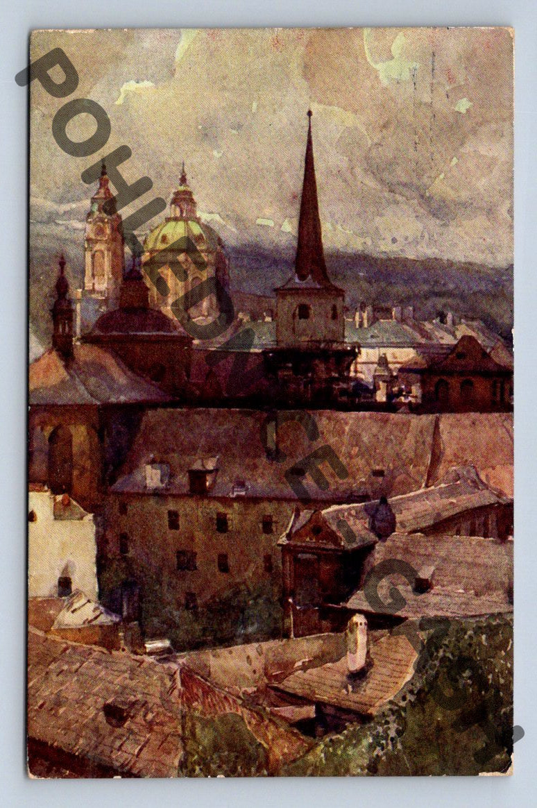Pohlednice Praha Malá Strana věže Šetelík (M942)