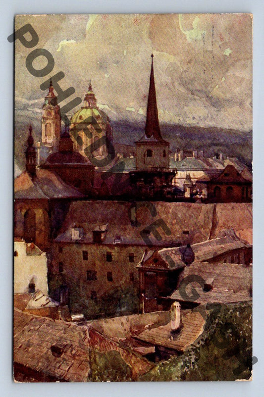 Pohlednice Praha Malá Strana věže Šetelík (M942)