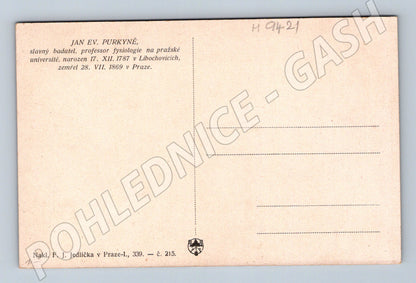 Pohlednice Jan Evangelista Purkyně vědec (M9421)