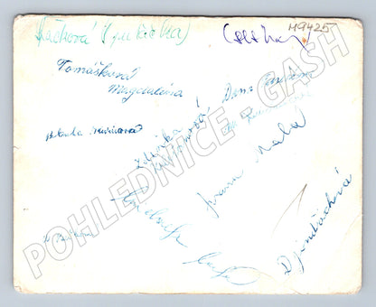 Pohlednice pionýrský tábor ROH Bonětice skupina (M9425)