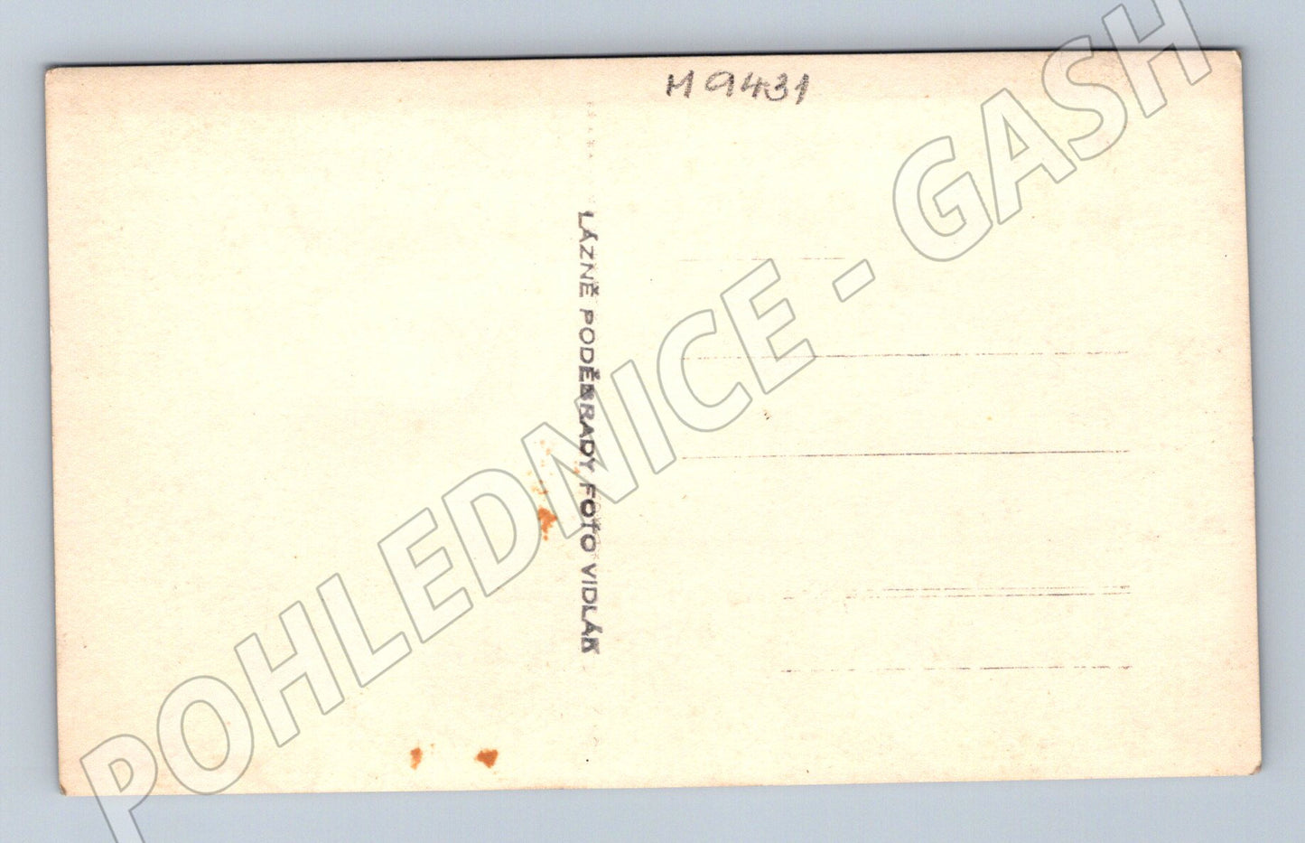Pohlednice Lázně Poděbrady personál cca 1930 (M9431)