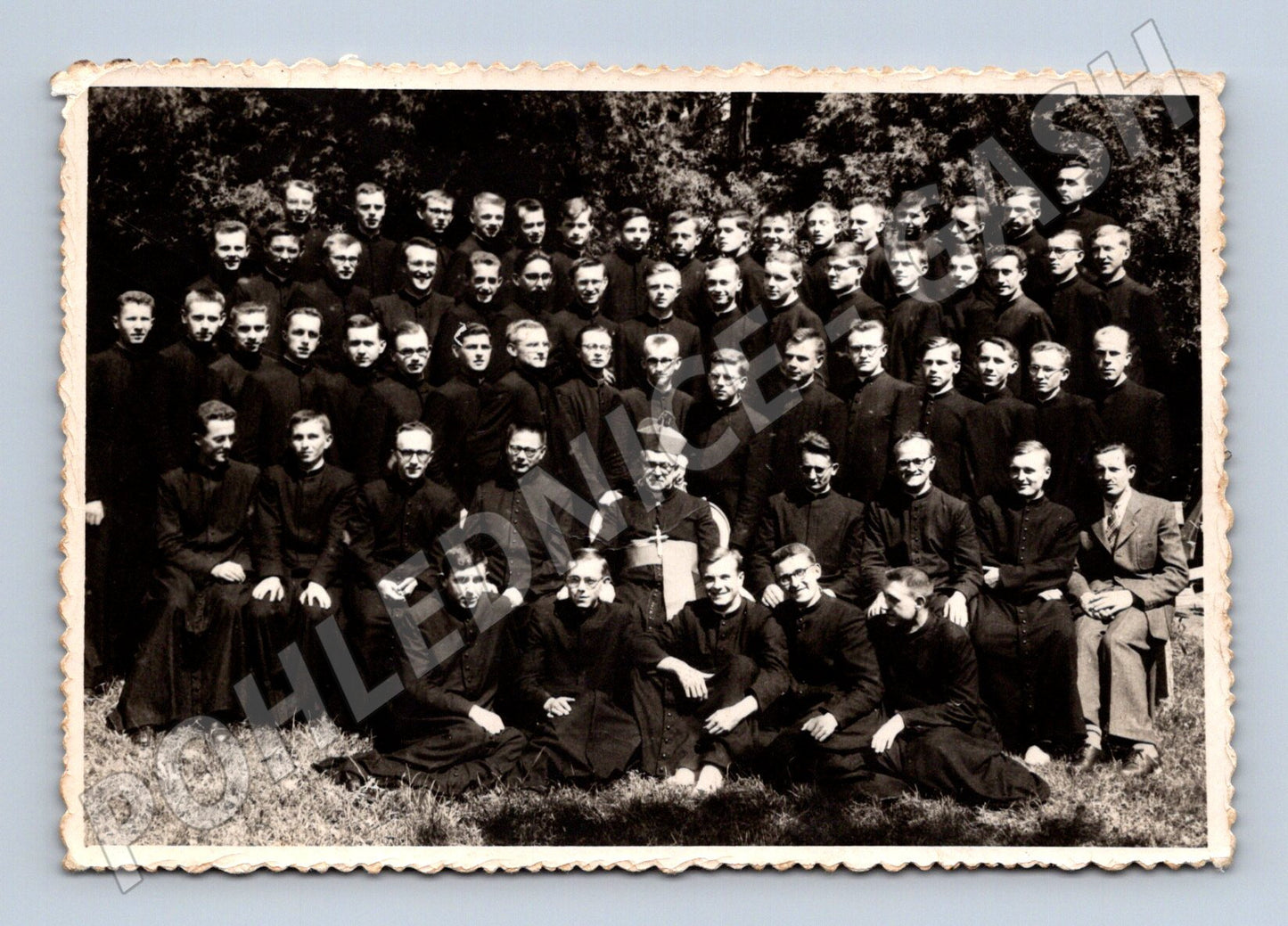 Pohlednice seminář kněží květen 1949 ČSR (M9455)