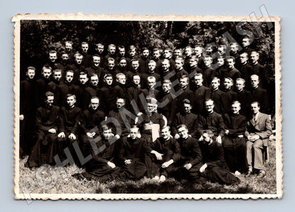 Pohlednice seminář kněží květen 1949 ČSR (M9455)