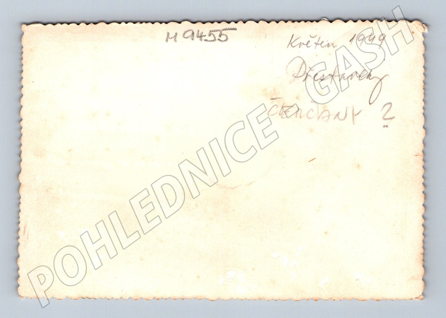 Pohlednice seminář kněží květen 1949 ČSR (M9455)