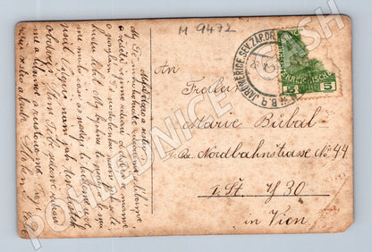 Pohlednice portrét dívky RU 1912 (M9472)