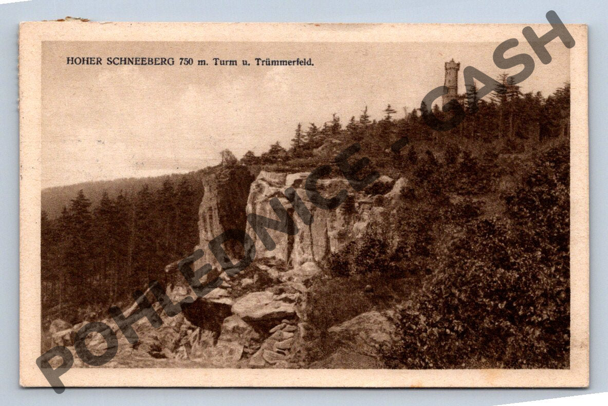 Pohlednice Sněžník rozhledna Hoher Schneeberg (M948)