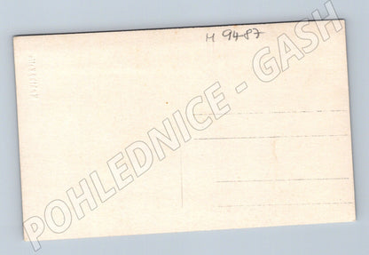 Postcard Art Nouveau portrait of two women Kolín (M9487)