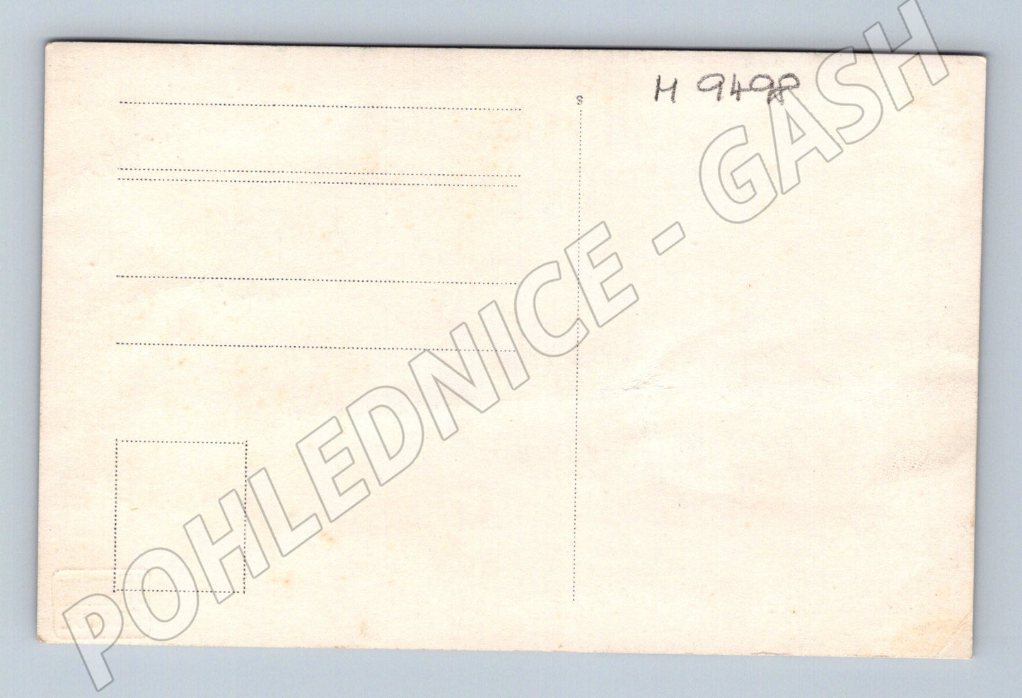 Postcard woman and child portrait dry seal (M9498)