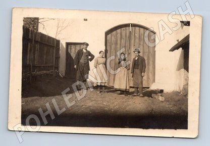 Postcard rural group of the Czech Republic until 1950 (M9502)
