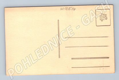 Pohlednice chlapec s aktovkou Ostrava (M9514)