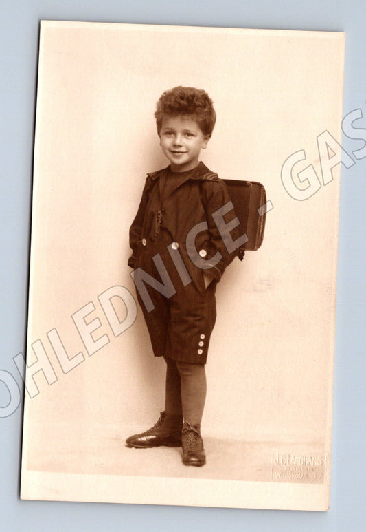 Pohlednice portrét dítěte J F Langhans (M9520)