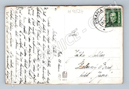Postcard Al Kalvoda Harvest 1921 (M9524)
