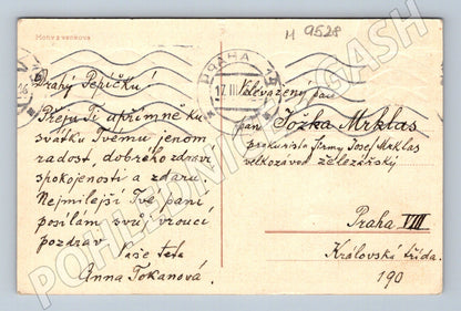 Postcard O Bubeníček countryside 1916 (M9528)
