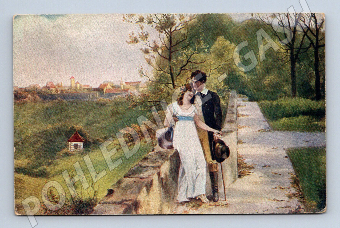 Postcard Eichstaedt Sunny Happiness circa 1900 (M9533)