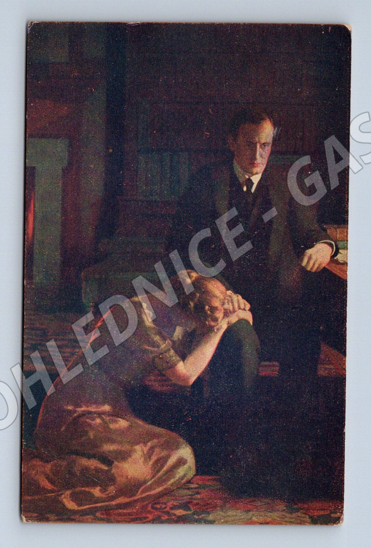 Postcard Collier Hopeless Love (M9558)