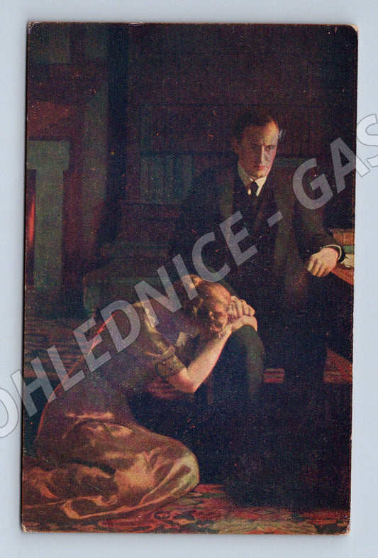 Postcard Collier Hopeless Love (M9558)