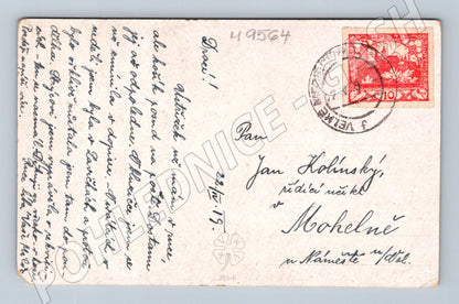 Postcard Jaroslav Šetelík countryside 1917 (M9564)