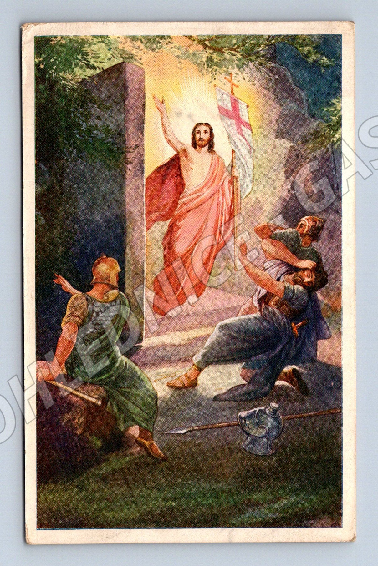 Easter Resurrection Postcard (M9565)