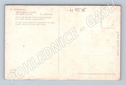 Pohlednice M Martinková noční motiv (M9575)