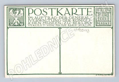 Postcard Rembrandt Self-Portrait Berlin (M9593)