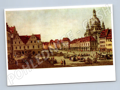 Pohlednice Dresden Der Neumarkt Canaletto (M9614)