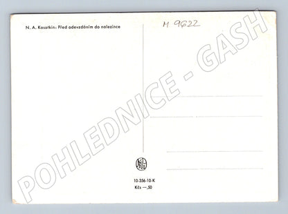 Pohlednice Kasatkin před nalezincem (M9622)