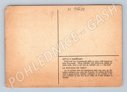 Postcard Battle of Kresčak 1946 Aleš (M9631)