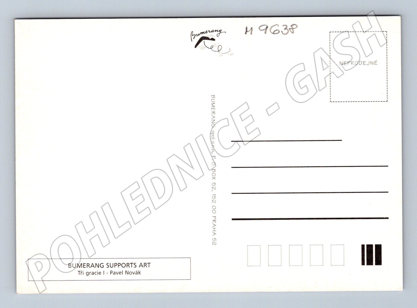 Pohlednice Tři gracie I Pavel Novák (M9638)