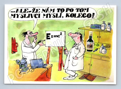 Pohlednice Stará myslivecká laboratoř větší formát (M9645)