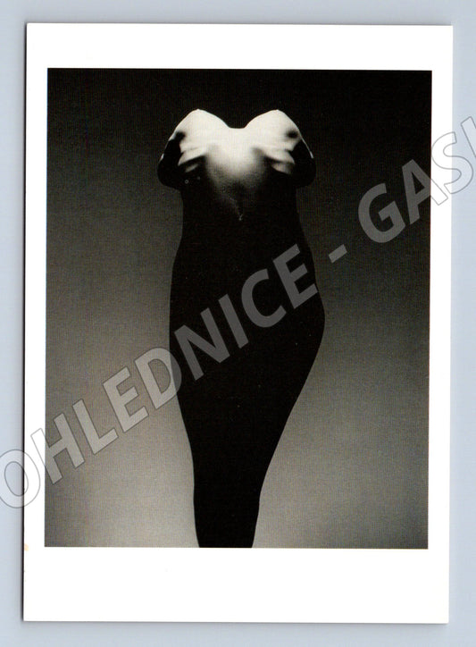 Postcard Tono Stano female torso exhibition (M9657)