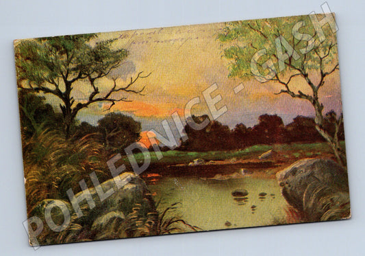 Landscape postcard 2nd Freedom Guard Regiment (M9664)