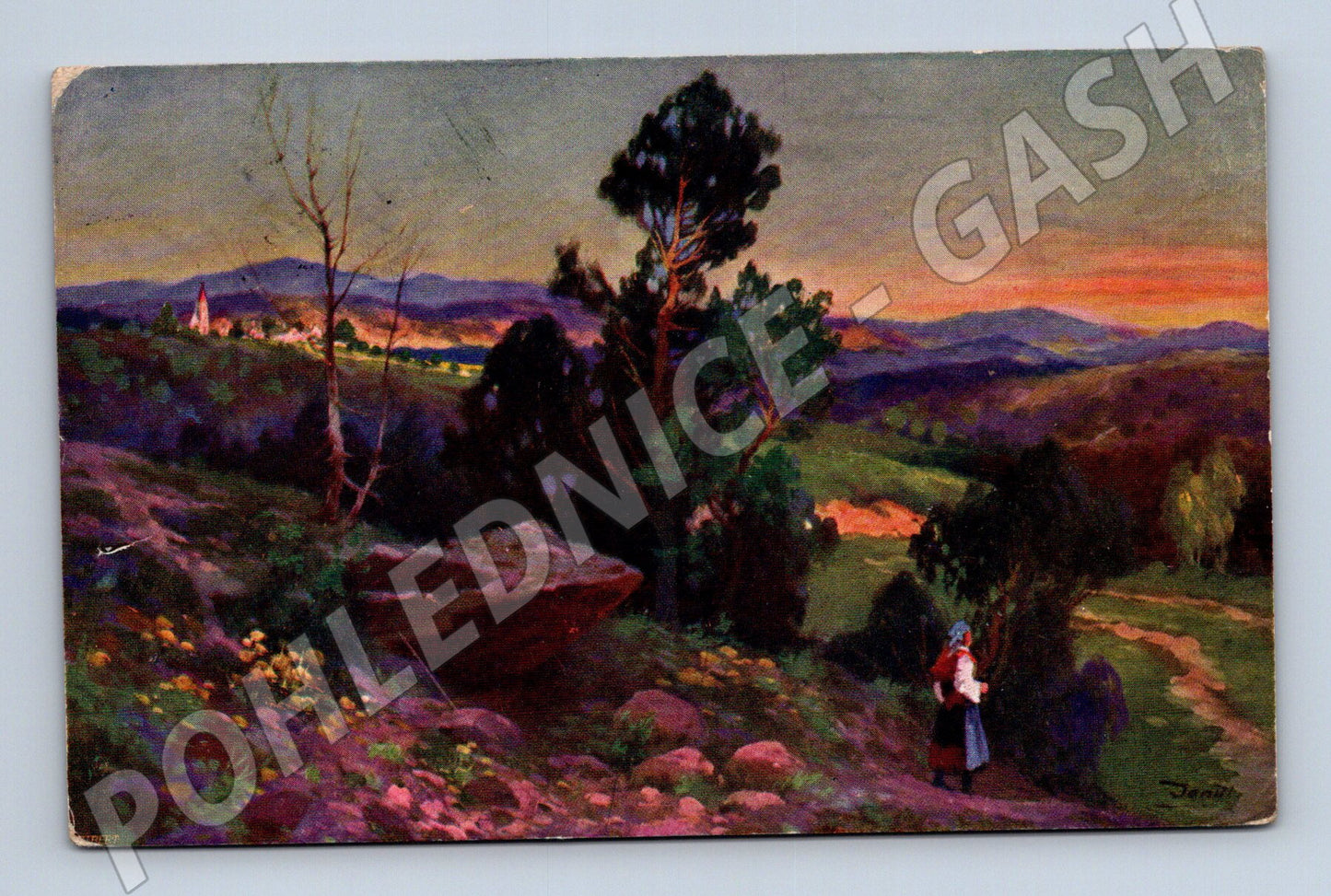 Postcard KKLandwehr Infanterie regiment No. 10 (M9669)