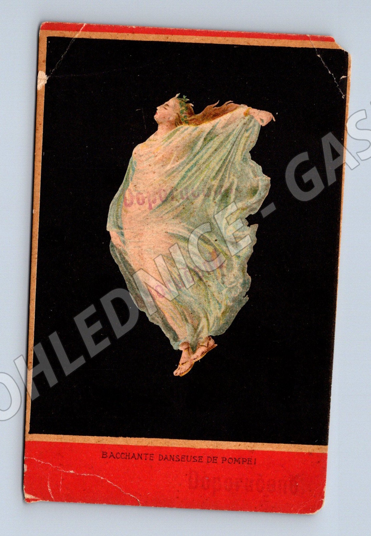 Pohlednice Bacchante Danseuse de Pompéi (M9674)
