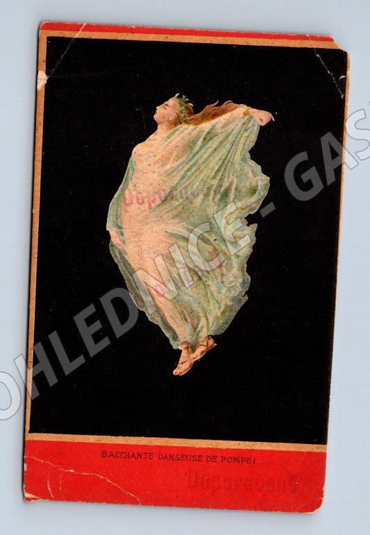 Postcard Bacchante Dancer of Pompeii (M9674)
