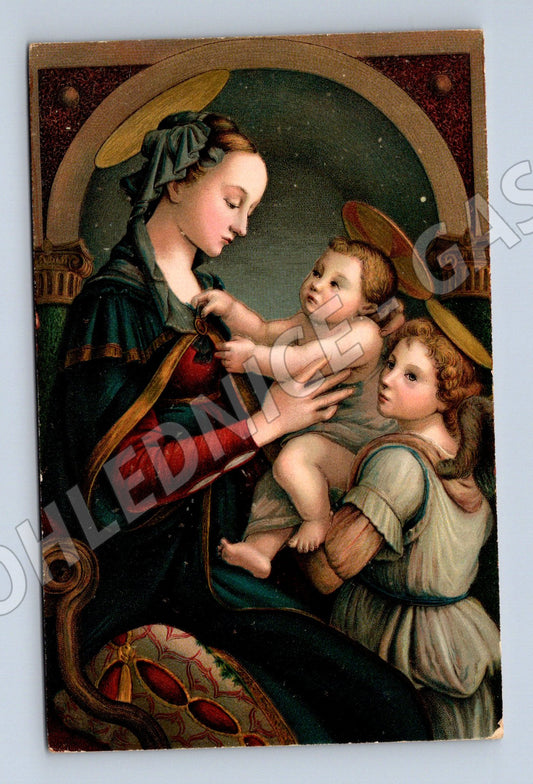 Pohlednice Madona s dítětem Lippi (M9703)