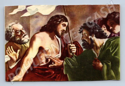 postcard Christ and the Apostles Vincentinum (M9708)