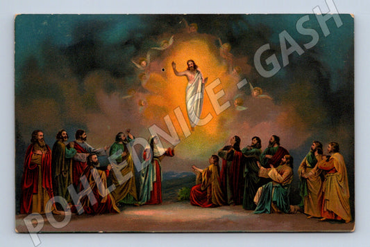 Pohlednice Oberammergau nanebevstoupení Krista (M9709)