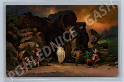 Pohlednice Oberammergau Auferstehung pašije (M9710)